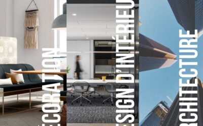 Design d’intérieur, décoration et architecture: comprendre leurs différences et corrélation